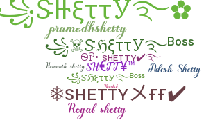 Biệt danh - Shetty