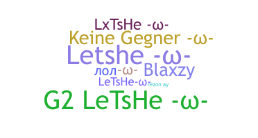Biệt danh - Letshe