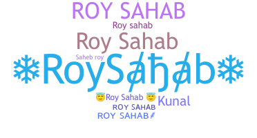 Biệt danh - RoySahab
