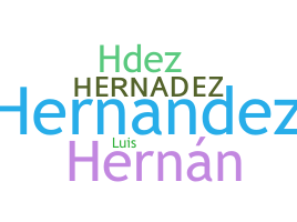 Biệt danh - Hernadez