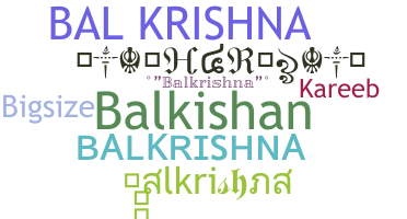 Biệt danh - Balkrishna