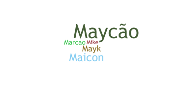 Biệt danh - Maycon