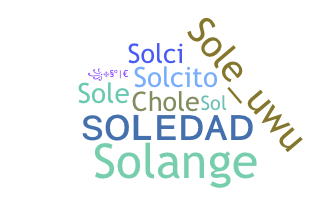 Biệt danh - Soledad