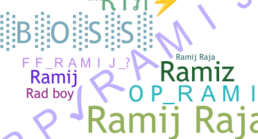 Biệt danh - RamiJ
