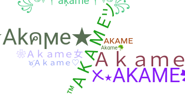 Biệt danh - Akame
