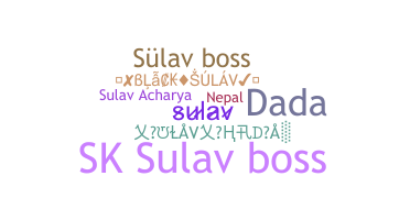 Biệt danh - Sulav