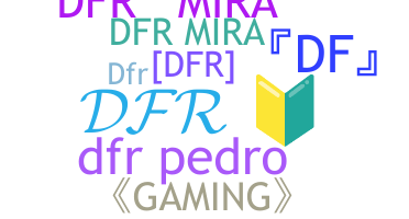 Biệt danh - DFR