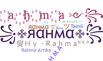 Biệt danh - Rahma