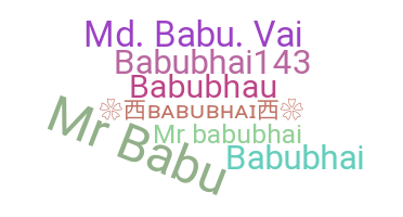Biệt danh - babubhai