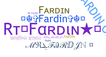 Biệt danh - Fardin