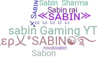Biệt danh - Sabin