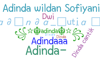 Biệt danh - Adinda