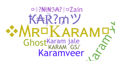 Biệt danh - Karam