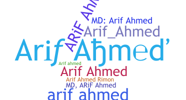 Biệt danh - Arifahmed