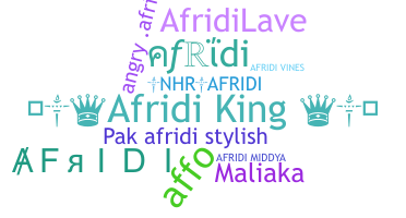Biệt danh - Afridi