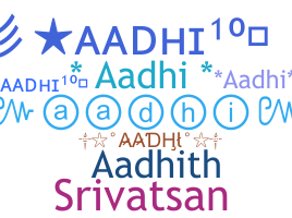 Biệt danh - Aadhi