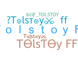 Biệt danh - Tolstoy