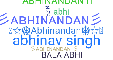 Biệt danh - Abhinandan