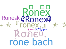 Biệt danh - Ronex