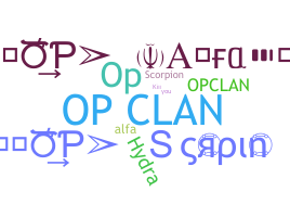 Biệt danh - OpClan