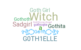 Biệt danh - Goth