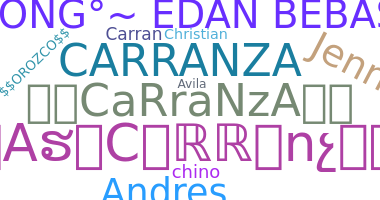 Biệt danh - Carranza