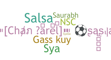 Biệt danh - Sasya