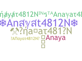 Biệt danh - Anayat4812N