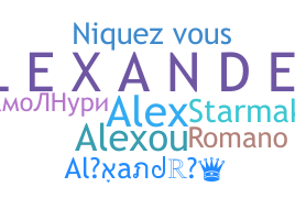 Biệt danh - Alexandre