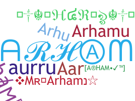Biệt danh - Arham