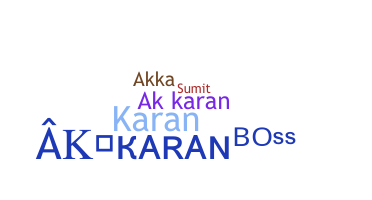 Biệt danh - Akkaran