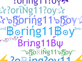 Biệt danh - Boring11Boy