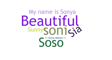 Biệt danh - Sonia