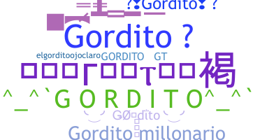 Biệt danh - Gordito