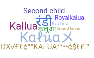 Biệt danh - Kalua