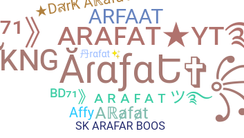 Biệt danh - Arafat