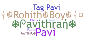Biệt danh - Pavithran