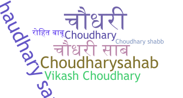 Biệt danh - Choudharysaab