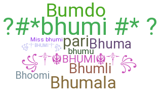 Biệt danh - Bhumi