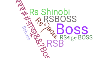 Biệt danh - RSBoss