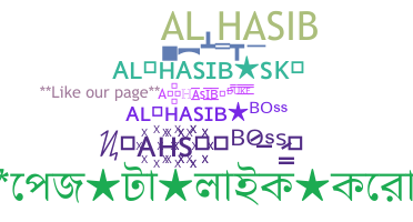 Biệt danh - AlHasib