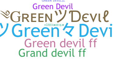 Biệt danh - greendevil