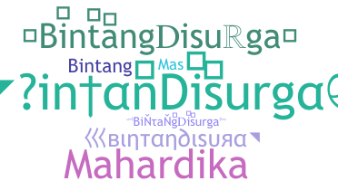 Biệt danh - BintangDisurga