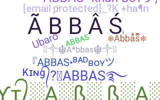 Biệt danh - Abbas