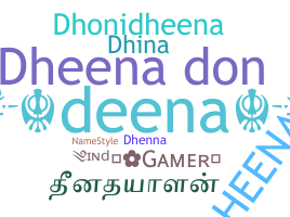 Biệt danh - Dheena