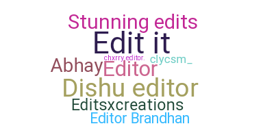 Biệt danh - Editors