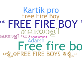 Biệt danh - Freefireboy