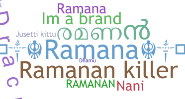Biệt danh - Ramanan