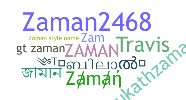 Biệt danh - Zaman