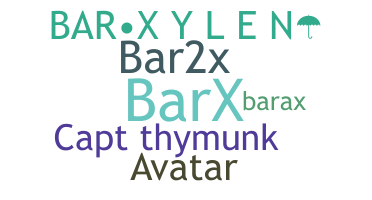 Biệt danh - Barx
